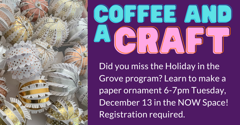 Coffee and a Craft Dec. 13
