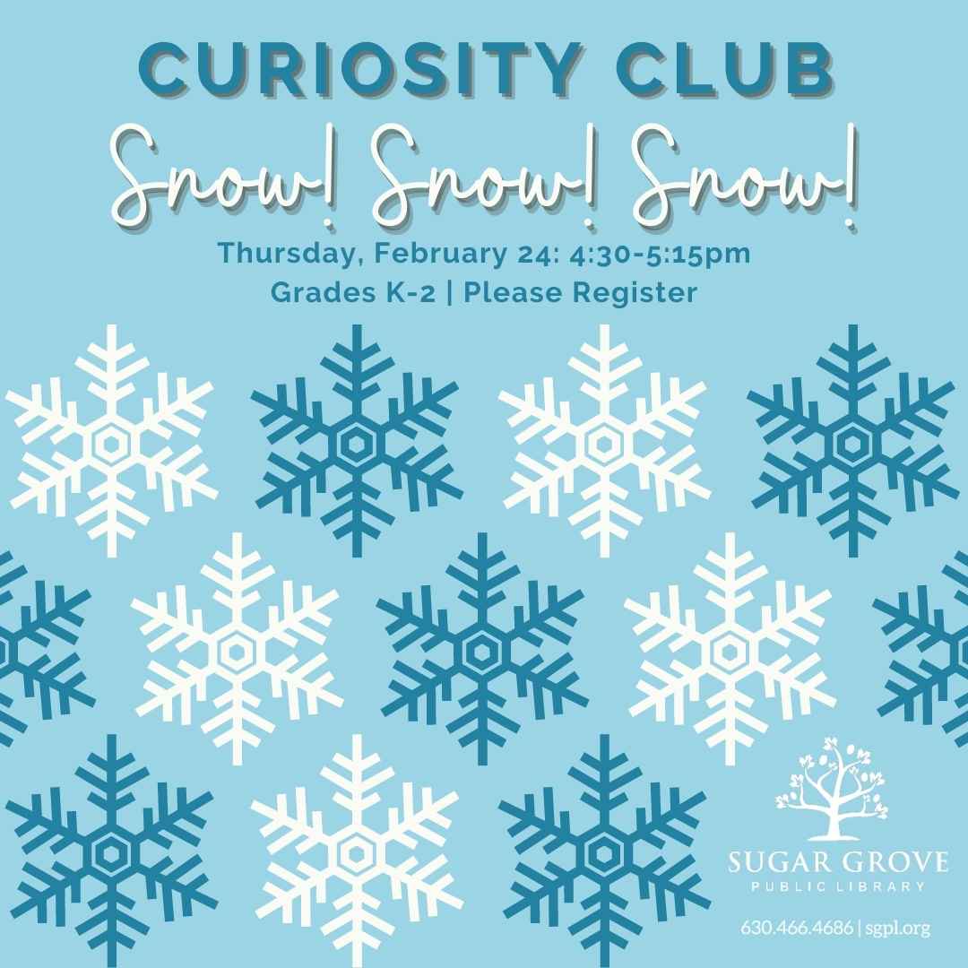 Curiosity Club February 2022